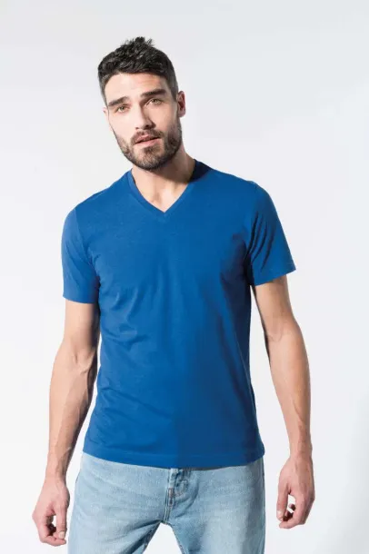  Muška V majica od organskog pamuka - 155 g/m² - Kariban Ocean Blue Heather