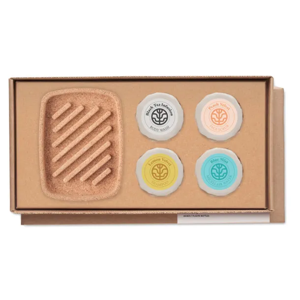 ALLURE Vegan Gift beauty set Wood