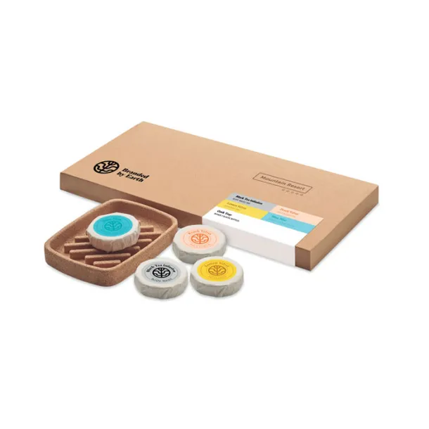 ALLURE Vegan Gift beauty set Wood