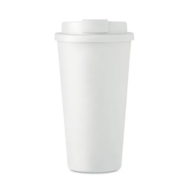 TUESDAY Double wall tumbler 475 ml White