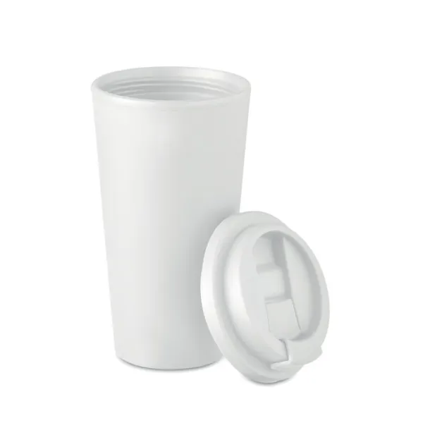 TUESDAY Double wall tumbler 475 ml White