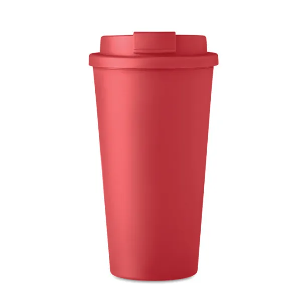 TUESDAY Double wall tumbler 475 ml Red