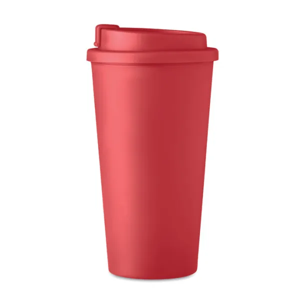 TUESDAY Double wall tumbler 475 ml Red