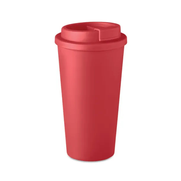 TUESDAY Double wall tumbler 475 ml Red