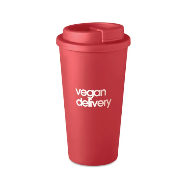 TUESDAY Double wall tumbler 475 ml Red