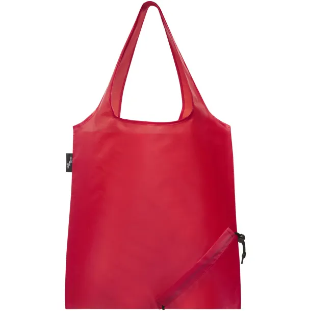 Sabia RPET foldable tote bag Red