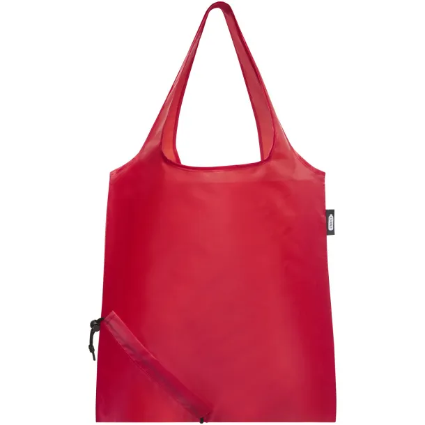 Sabia RPET foldable tote bag Red