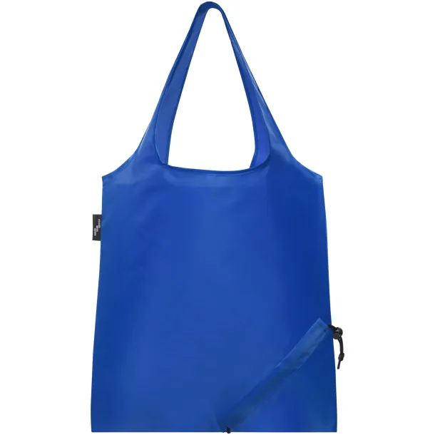 Sabia RPET foldable tote bag Royal blue