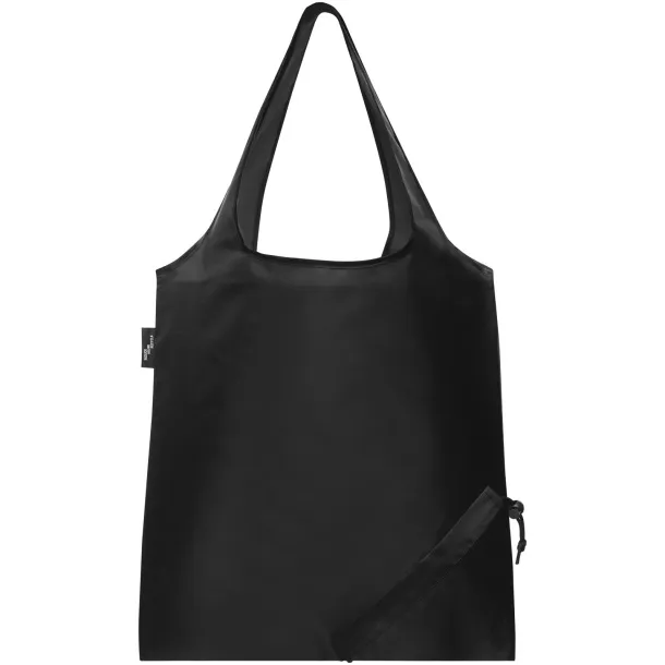 Sabia RPET foldable tote bag Solid black