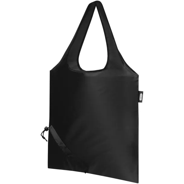 Sabia RPET foldable tote bag Solid black