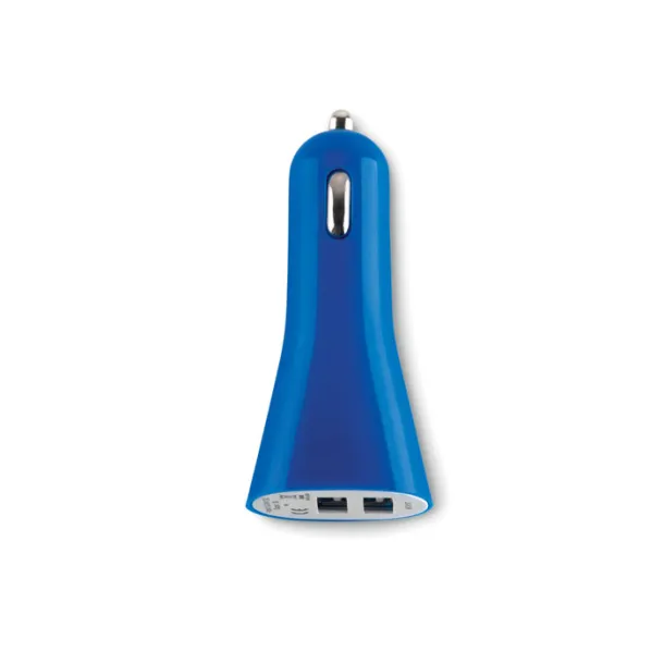 LANCE USB punjač za auto Plava