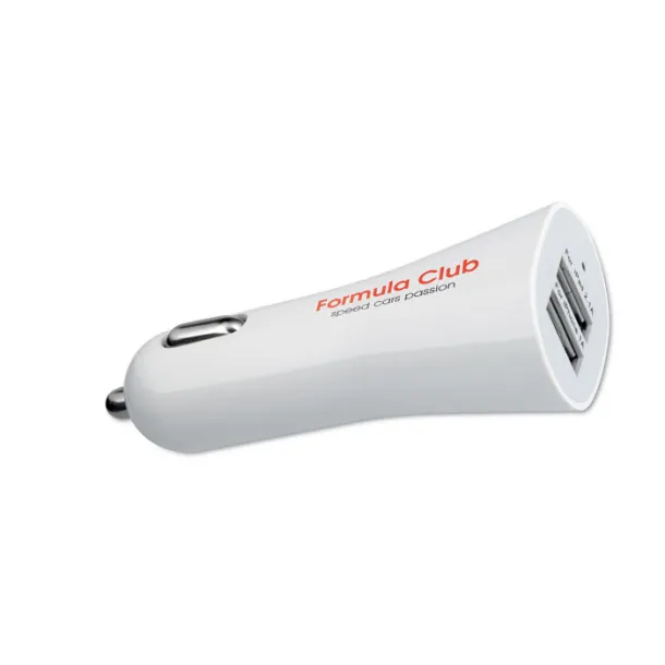 LANCE USB 2X car charger White