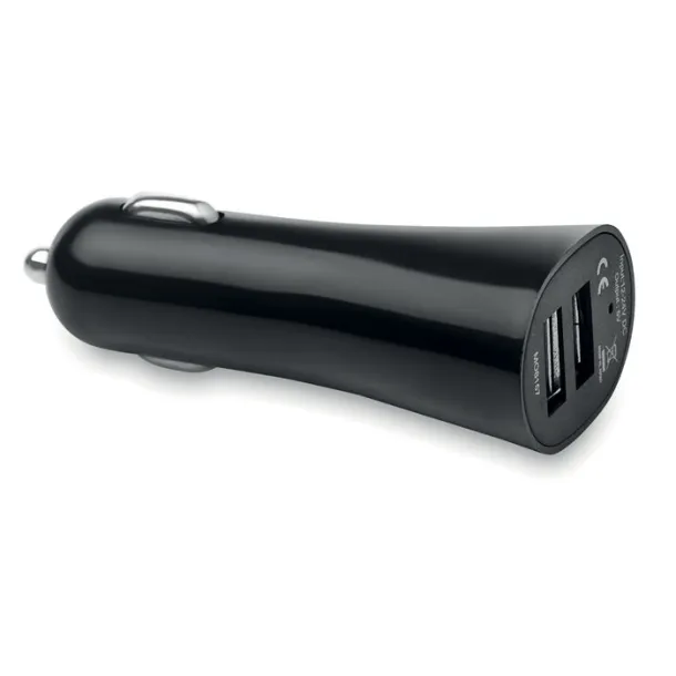 LANCE USB punjač za auto Crna