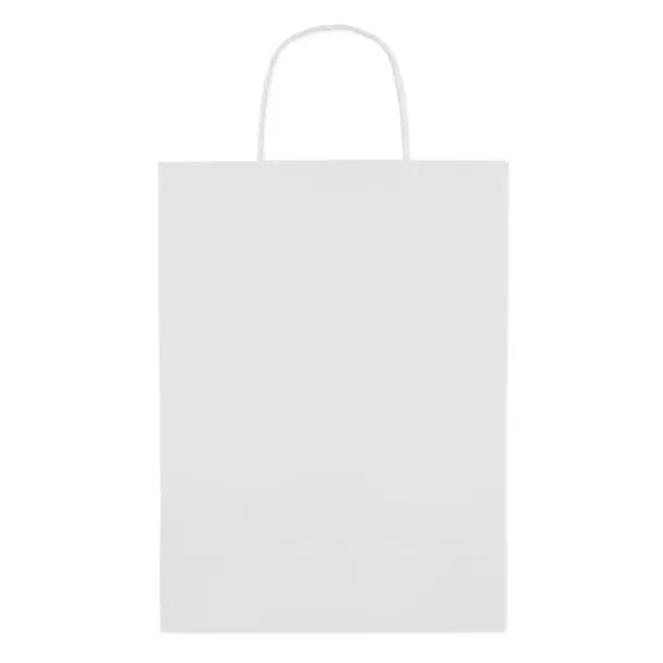 PAPER LARGE Gift paper bag large size White