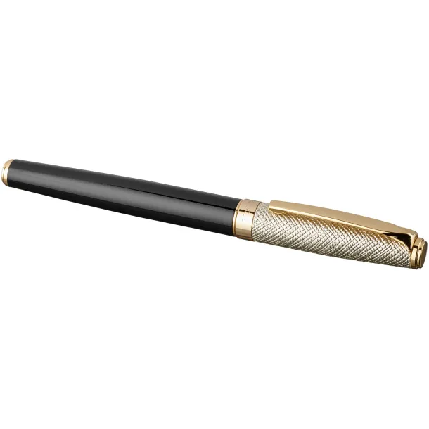 Doré roller kemijska olovka - Luxe Solid black Zlatna