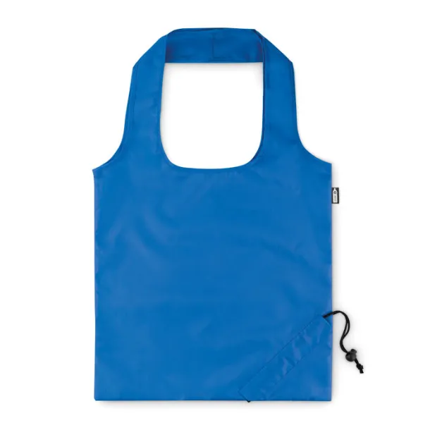 FOLDPET Foldable RPET shopping bag Royal blue