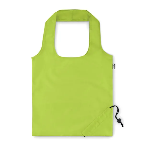 FOLDPET Foldable RPET shopping bag Lime