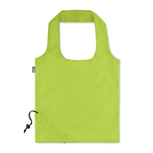 FOLDPET Foldable RPET shopping bag Lime