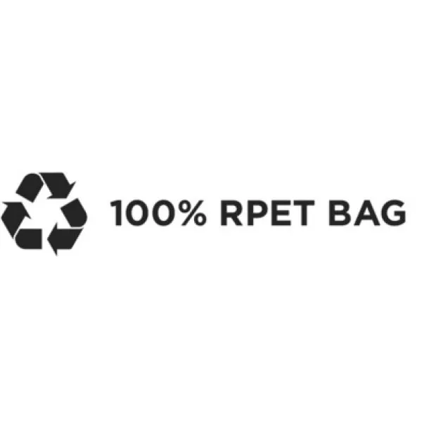  RPET foldable shopping bag black