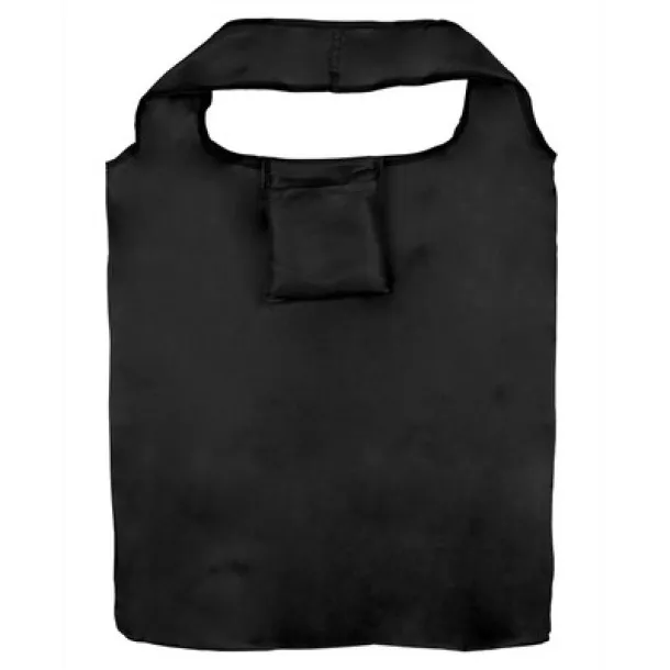  RPET foldable shopping bag Crna