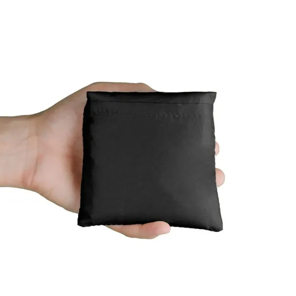 RPET foldable shopping bag Crna