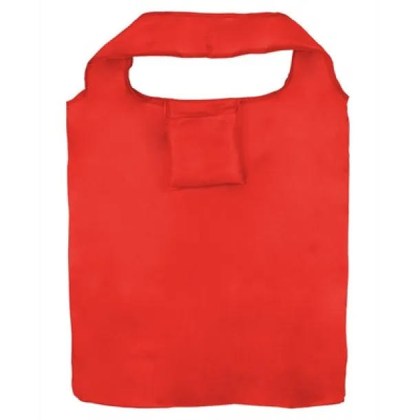  RPET foldable shopping bag red