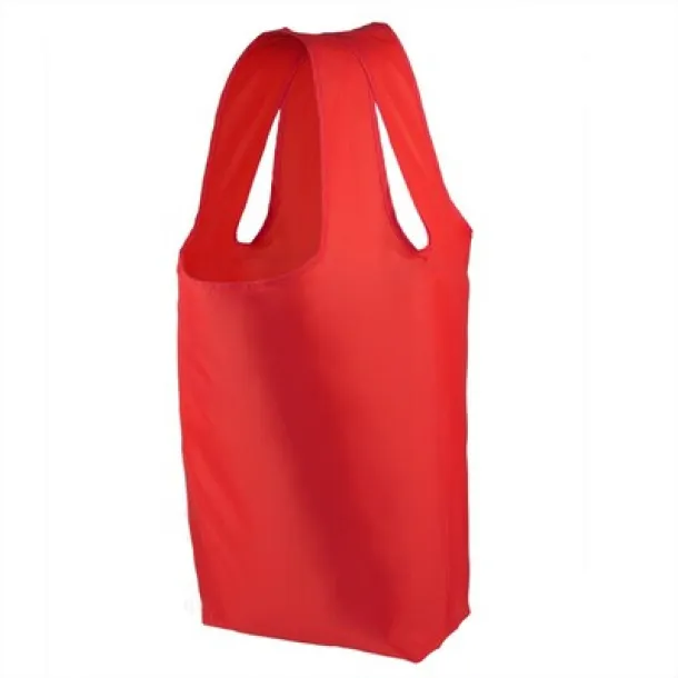  RPET foldable shopping bag Crvena
