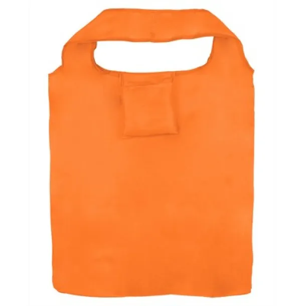  RPET foldable shopping bag orange