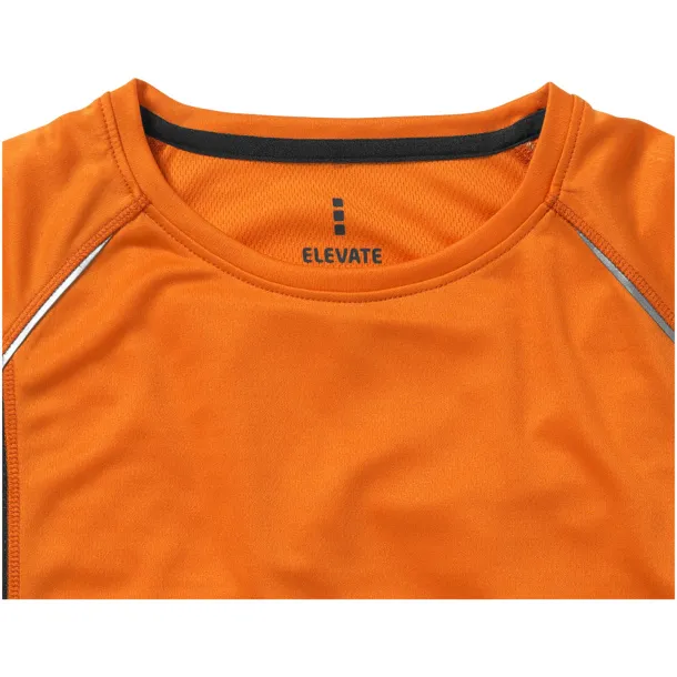Quebec short sleeve men's cool fit t-shirt - Elevate Life Orange