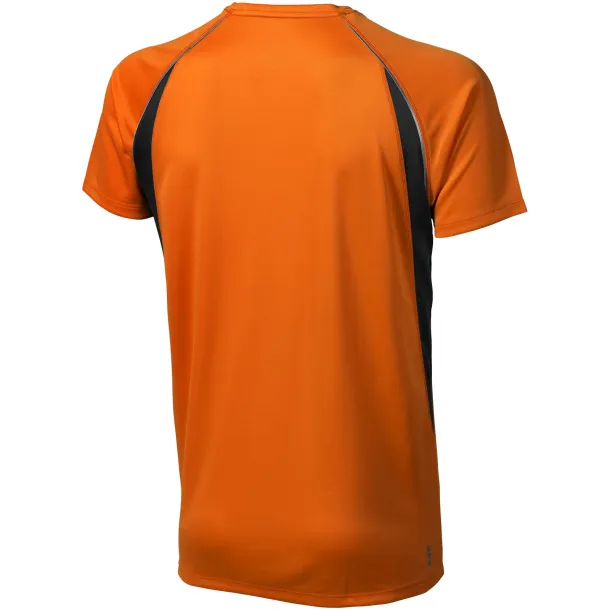 Quebec short sleeve men's cool fit t-shirt - Elevate Life Orange
