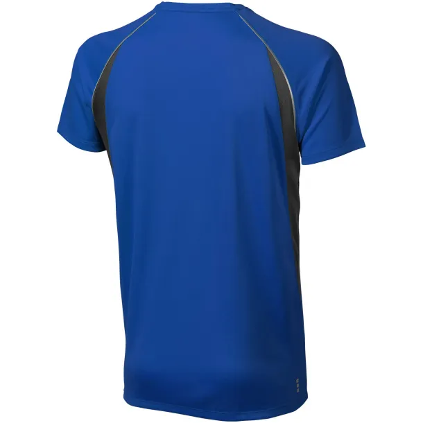 Quebec short sleeve men's cool fit t-shirt - Elevate Life Blue