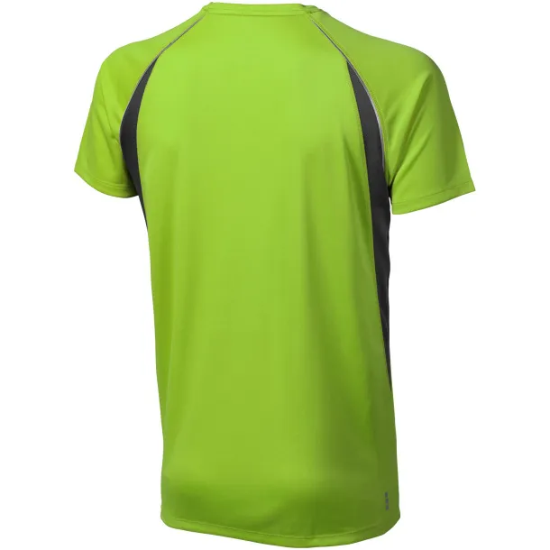 Quebec short sleeve men's cool fit t-shirt - Elevate Life Apple Green