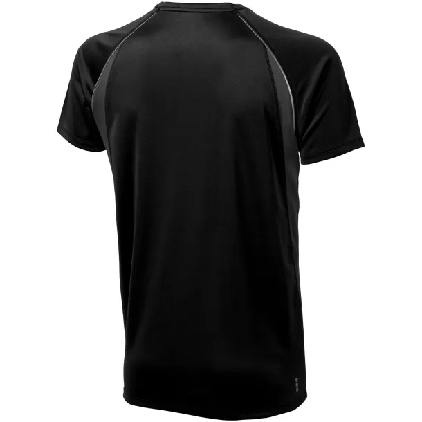 Quebec muška majica kratkih rukava cool fit - Elevate Life Solid black