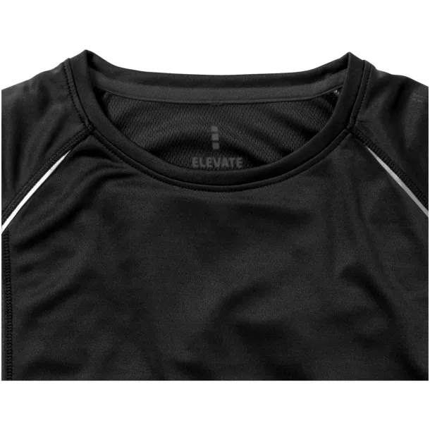Quebec short sleeve men's cool fit t-shirt - Elevate Life Solid black
