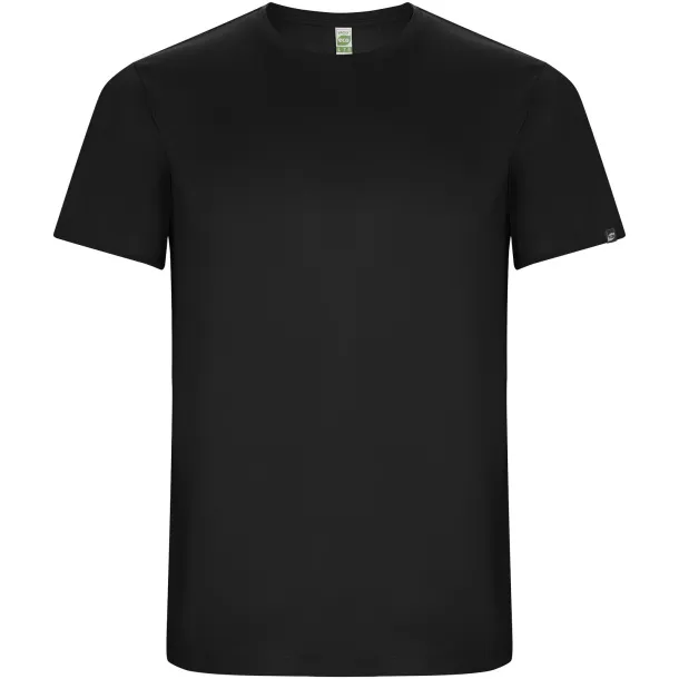 Imola short sleeve kids sports t-shirt - Roly Crna