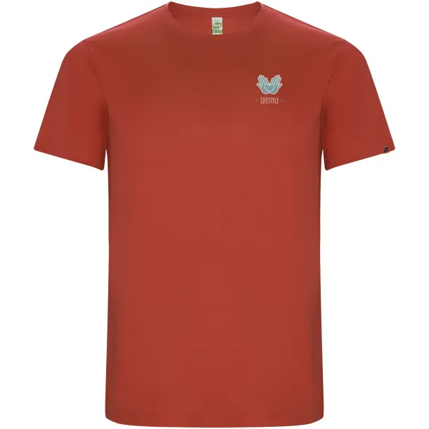 Imola short sleeve kids sports t-shirt - Roly Red