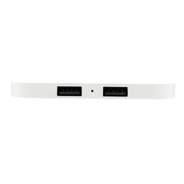  10W Wireless Charger with USB Ports White