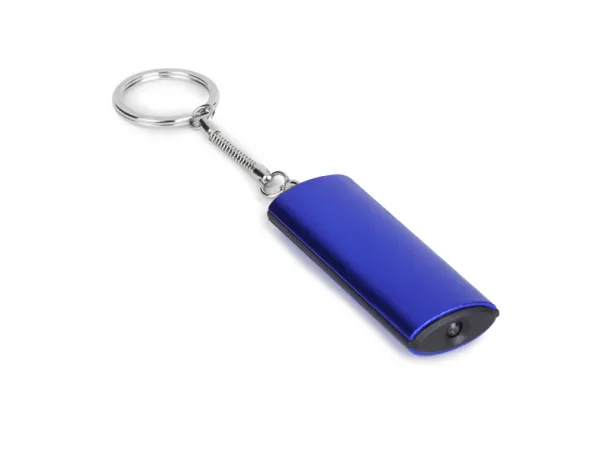 SLIP aluminium key holder with LED lamp Blue