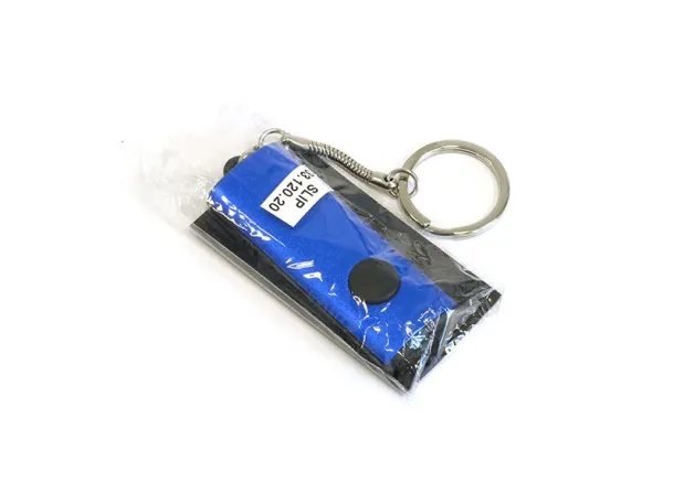 SLIP aluminium key holder with LED lamp Blue