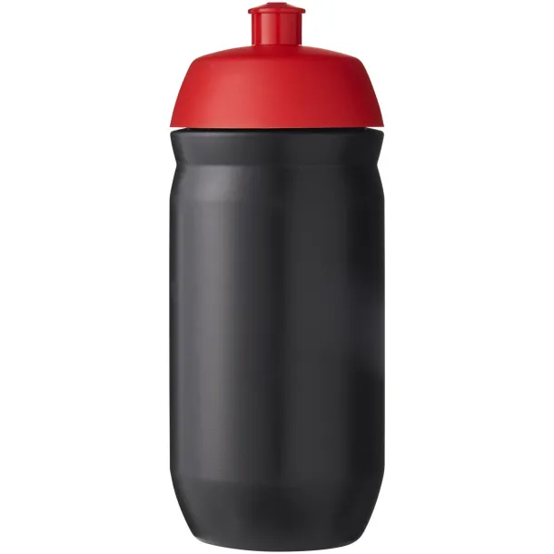 HydroFlex™ 500 ml sport bottle Red Solid black