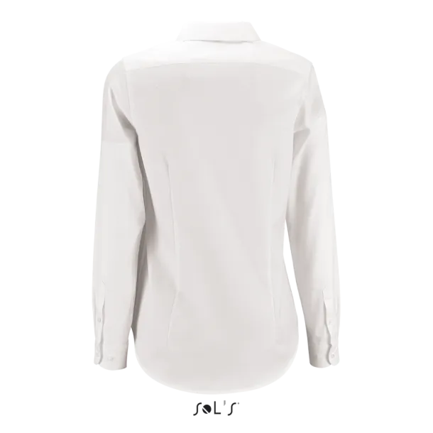  SOL'S BRODY WOMEN - HERRINGBONE SHIRT - SOL'S White