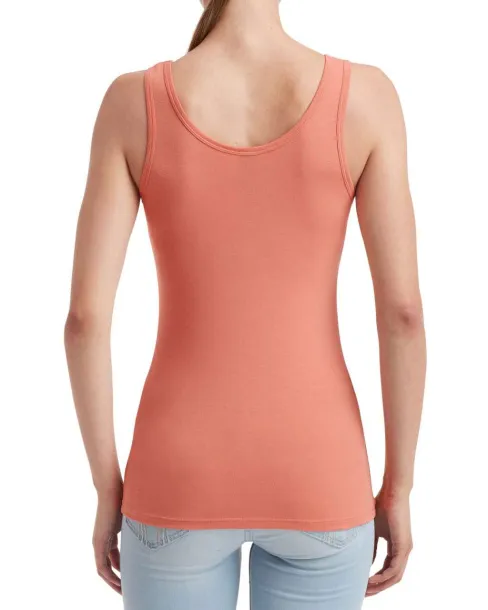  WOMEN'S STRETCH TANK - Anvil Terracotta