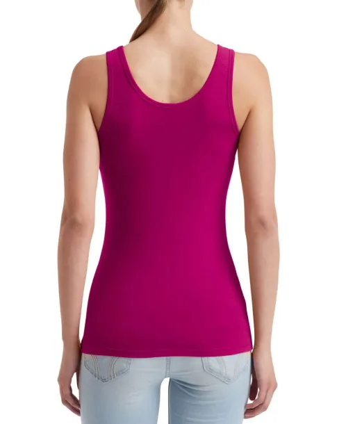  WOMEN'S STRETCH TANK - Anvil Raspberry