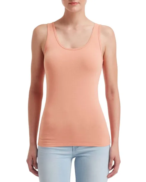  WOMEN'S STRETCH TANK - Anvil Dusty Rose