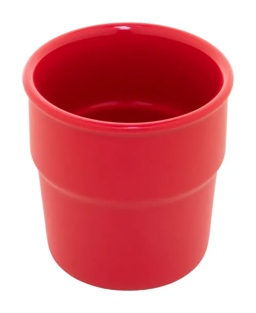 Calliope ceramic cup Red