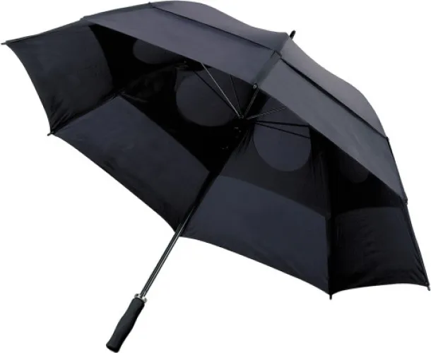  Polyester (210T) storm umbrella Debbie black