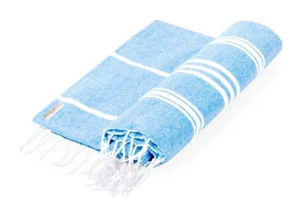 Harlow beach towel Light blue