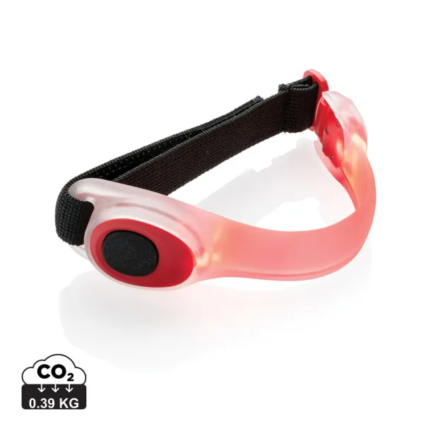  Safety led strap - XD Collection Red 