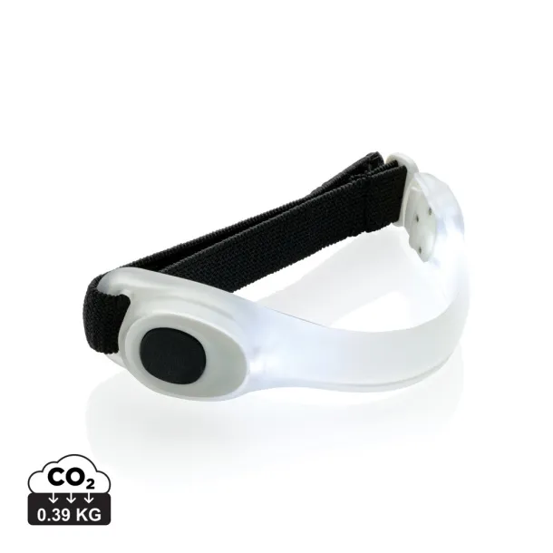  Safety led strap - XD Collection White Black