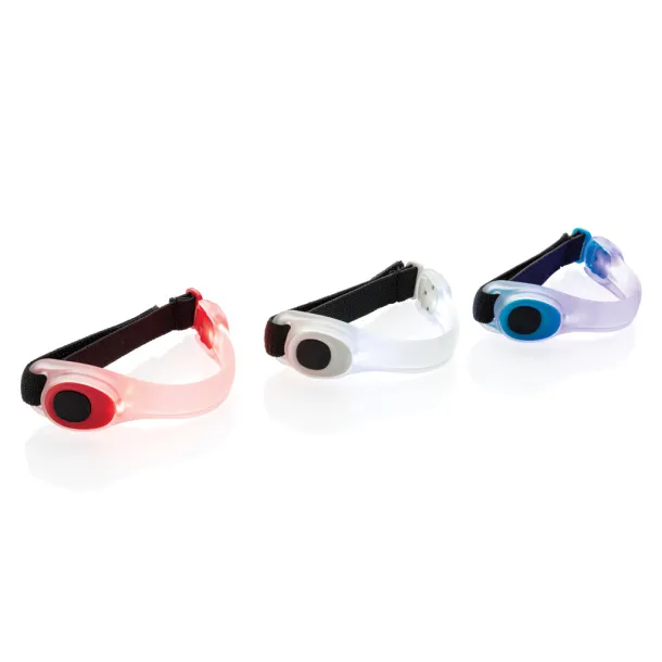  Safety led strap - XD Collection White Black